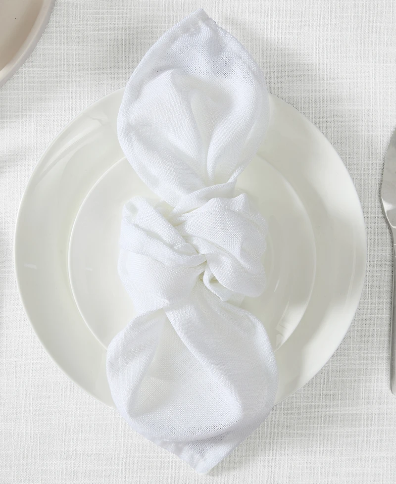 Laura Ashley Harper 6 Piece Napkin Set, 18"W x 18"L