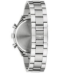 Bulova Men's Chronograph Stainless Steel Bracelet Watch 42mm