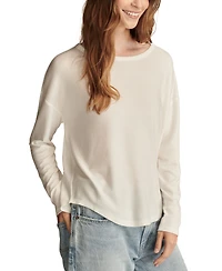 Lucky Brand Women's Cloud Long-Sleeve T-Shirt