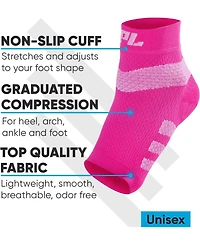 Powerlix Large Orthopedic Feet Brace Women & Men: for Arthritis, Tendinitis - 1 Pair