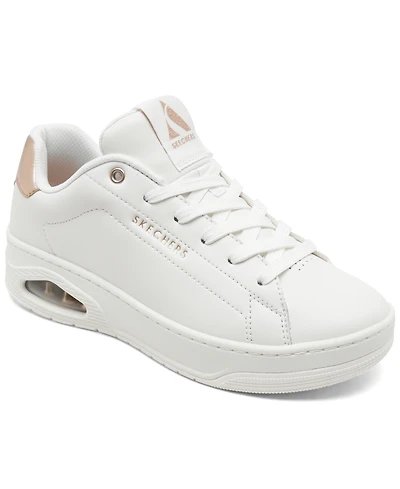 Skechers Street Women's Uno Court - Courted Air Casual Sneakers from Finish Line