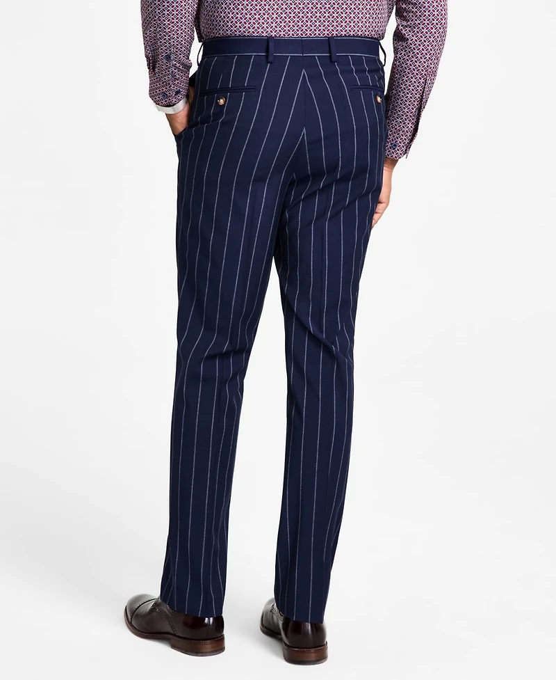 Tayion Collection Men's Regular-Fit Pinstripe Suit Pants