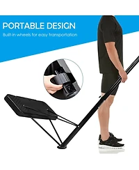 43 Inch Indoor Outdoor Height Adjustable Basketball Hoop
