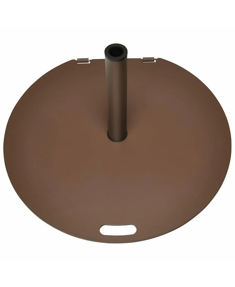 Skonyon 50 lbs Umbrella Base Stand with Wheels for Patio