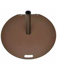 Skonyon 50 lbs Umbrella Base Stand with Wheels for Patio