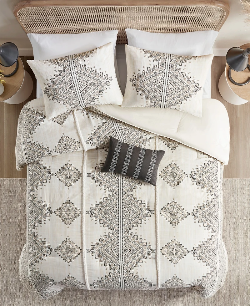 Madison Park Ibiza 4-Pc. Comforter Set, King/California King