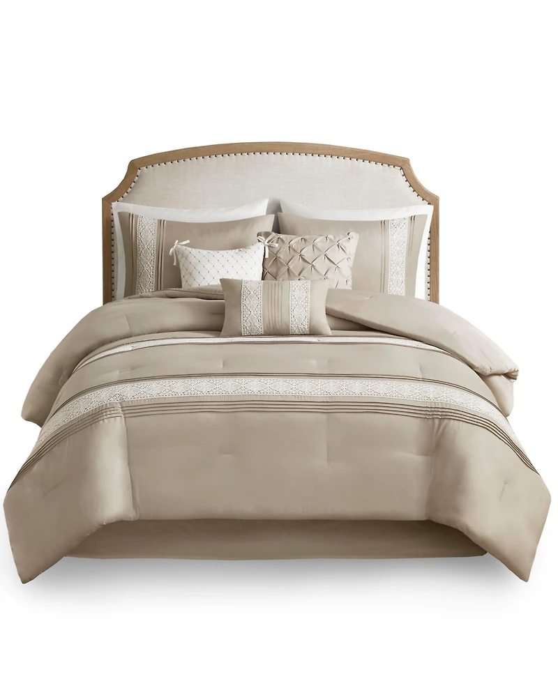 Madison Park Lacey 7-Pc. Comforter Set, Queen