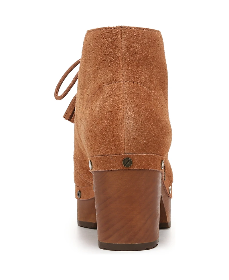 Dr. Scholl's Women's Original Chic Lace-Up Platform Booties