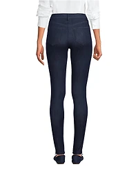 Lands' End Petite High Rise Stretch Denim Skinny Jeans