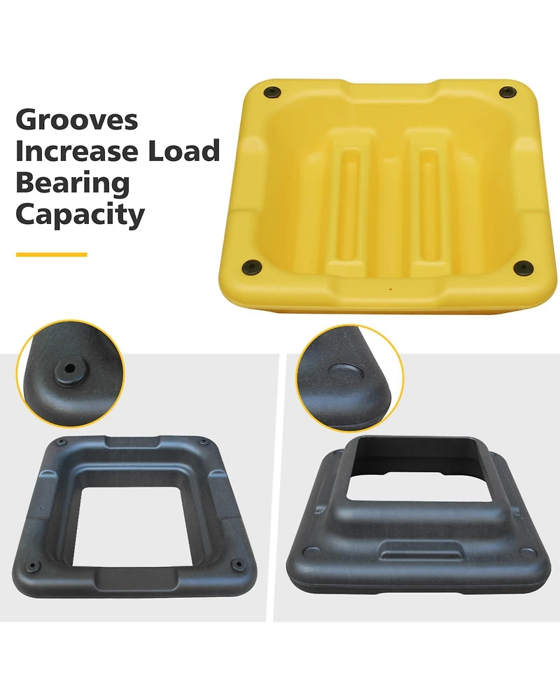 Streamdale Furniture Height-Adjustable Aerobic Step Platform
