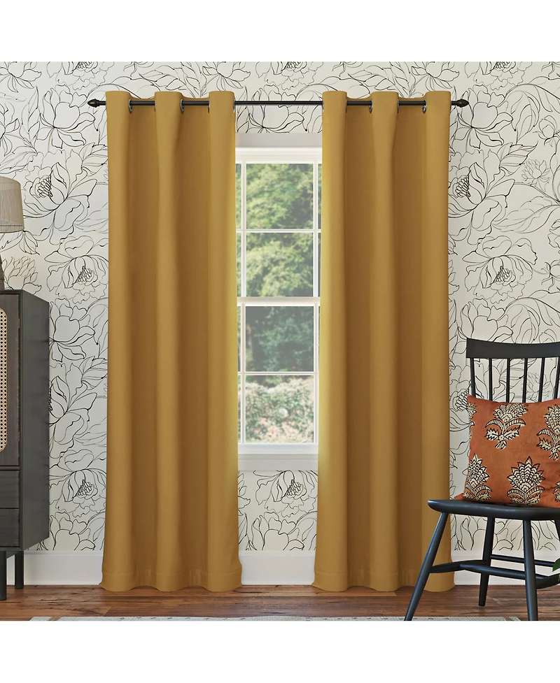 Preston Energy Saving Blackout Grommet Curtain Panel
