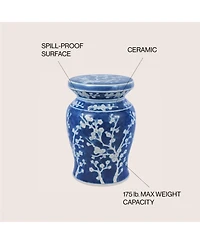Jonathan Y Cherry Ceramic Garden Stool