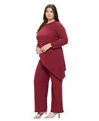 L I V D Plus Gianna Asymmetrical Rib Set