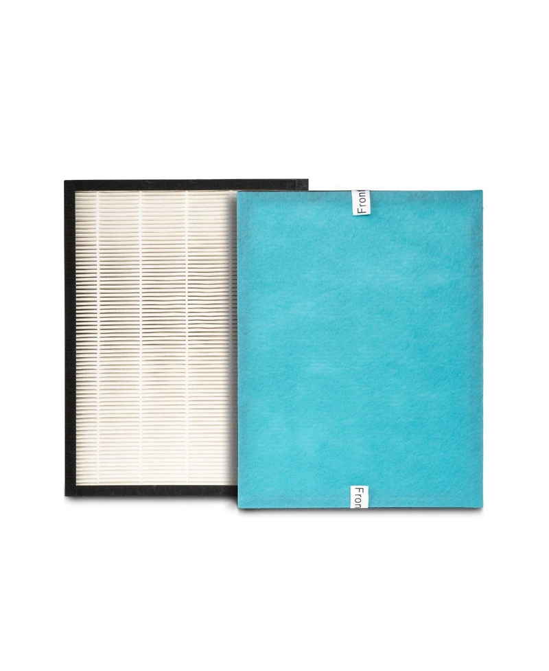 OvalairH13 2-in-1 Hepa Replacement Filter with Charcoal & Pre-Filter