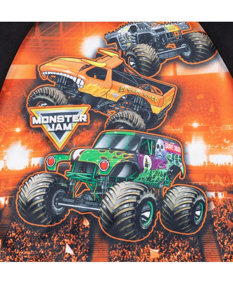 Monster Jam Little Boys Fleece Pullover Hoodie