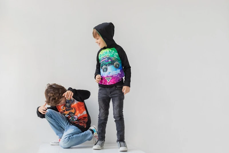 Monster Jam Toddler Boys Fleece Pullover Hoodie