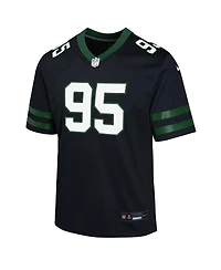Nike Big Boys and Girls Quinnen Williams Legacy Black New York Jets Alternate Game Jersey