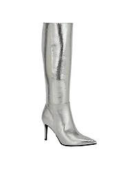 Guess Women's Richee Tall Shafted Pointy Toe Knee High Dress Boots