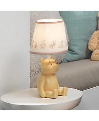 Lambs & Ivy Disney Baby Storytime Pooh 3D Table Lamp with Shade