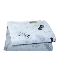 Lambs & Ivy Star Wars 2-Pack Cotton Muslin Newborn Baby Swaddle Blankets