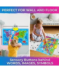 Quokka Educational Interactive Poster for Toddlers 3-5