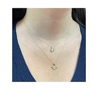 The Lovery Gold Bee Necklace 14K Gold