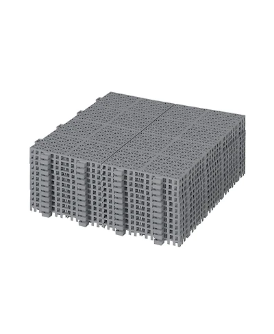 Streamdale Furniture Streamdale Anti-Slip Interlocking Deck Tiles (12 Pack)