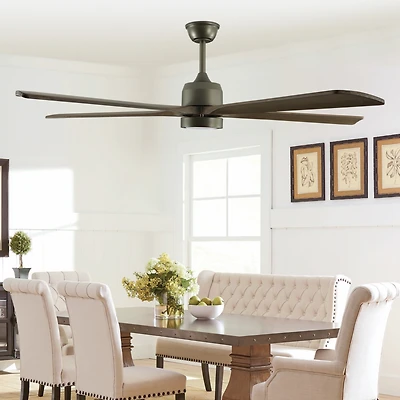 Streamdale Modern Wood Ceiling Fan with Light and Remote (60")