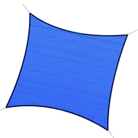 24' x 24' Sun Shade Sail Canopy, Uv Block for Patio Backyard Lawn Garden, Blue