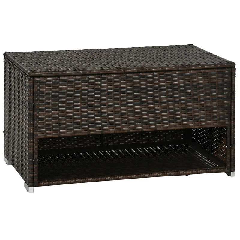 Outdoor Deck Box & Shoe Storage with Liner for Cushions, Toys, Tools