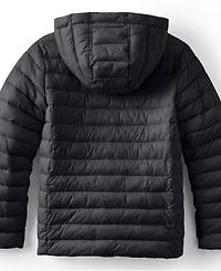 Lands' End Girls FeatherFree Insulated Hooded Packable Jacket