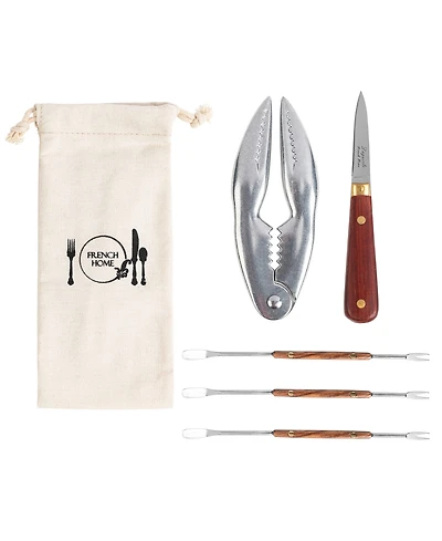 French Home Essential Seafood 6 Piece Utensil Set