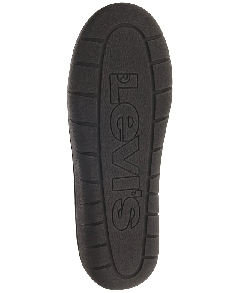 Levi's Men's Victor Faux-Sherpa Slippers