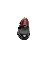 Stacy Adams Men's Raythorne Cap Toe Double Monk Strap Shoes