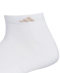 adidas Men's Cushioned Athletic 6-Pack Low Cut Socks