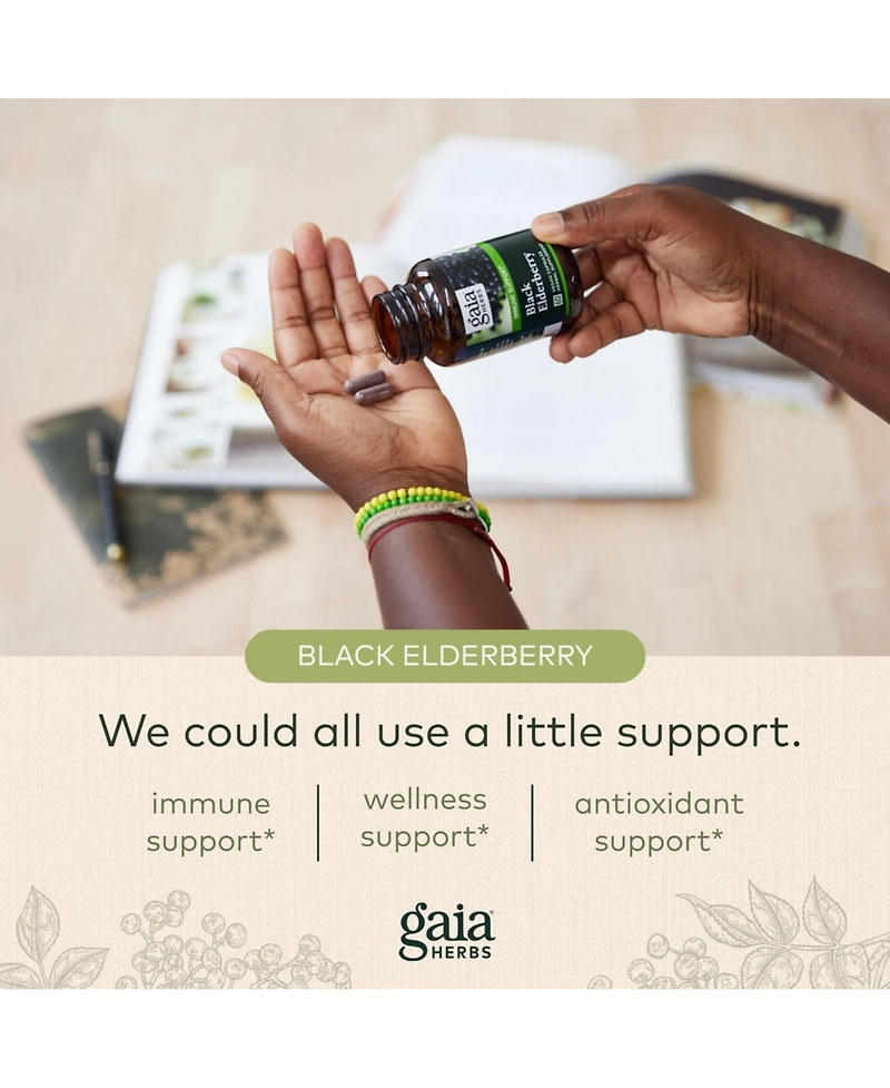 Gaia Herbs Black Elderberry
