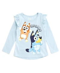 Bluey Little Girls T-Shirt and Leggings Outfit Set