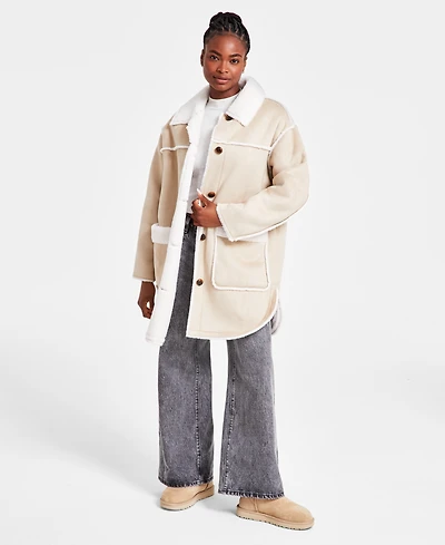 Ugg Women's Takara Luxe Fluff Mid Sherpa Jacket