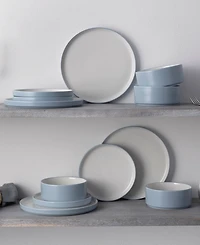 Noritake Colortex Stone 12-Piece Dinnerware Set