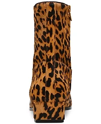 Steve Madden Women's Dusty Leopard Block Heel Booties
