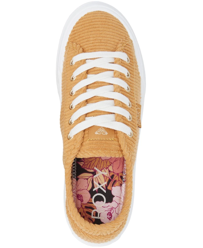 Roxy Women's Marina Lace-Up Sneakers