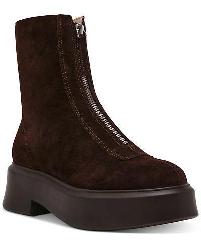 Steve Madden Women's Jones Zipper Combat Booties