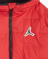 Jordan Big Kids Welded Full-Zip Hooded Puffer Jacket