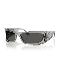 Versace Men's Rectangle Wrap Sunglasses, VE4446