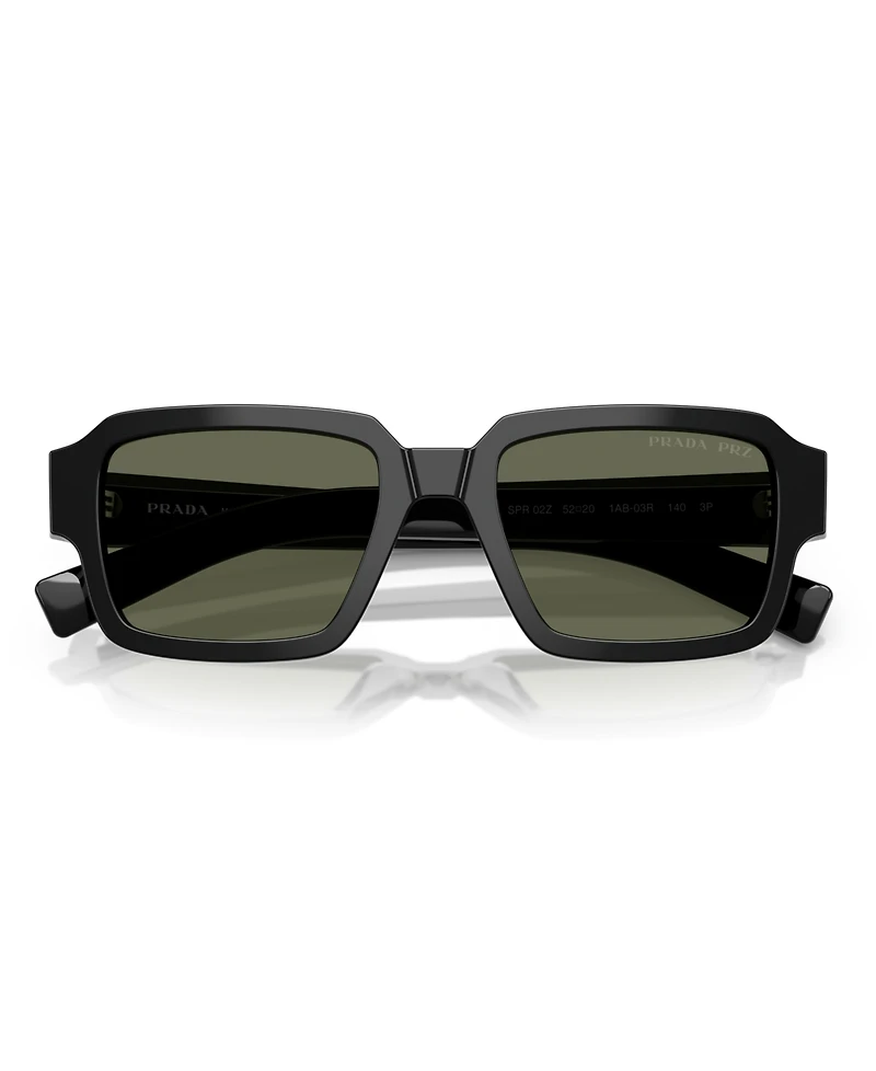 Prada Men's Polarized Sunglasses Pr 02ZS