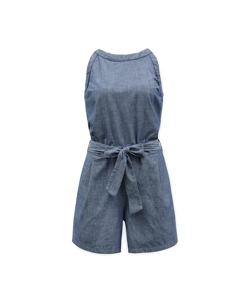Hope & Henry Women's Halter Romper