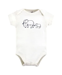 Touched by Nature Baby Boys Natural Cotton One-Pieces