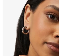 Ana Luisa Silver Hoop Earrings - Tia Mini Silver