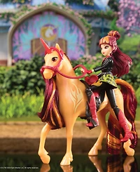 Unicorn Academy Valentina Cinder Set with 2 Riding Toys