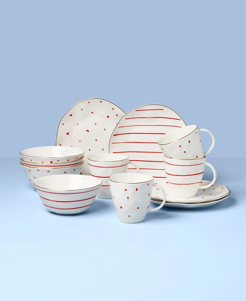 Lenox Garnet Bay 12 Pc. Dessert Set, Service for 4